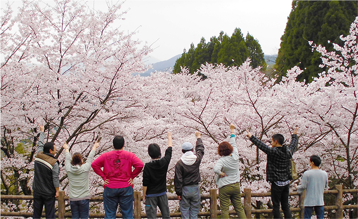 自然豊かな山都町で